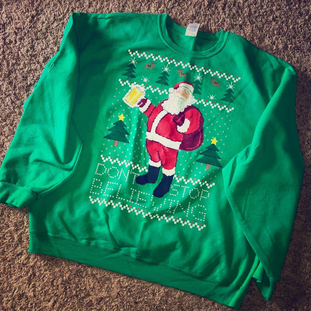 Ugly Christmas 🎄 Sweater Santa Sweatshirt